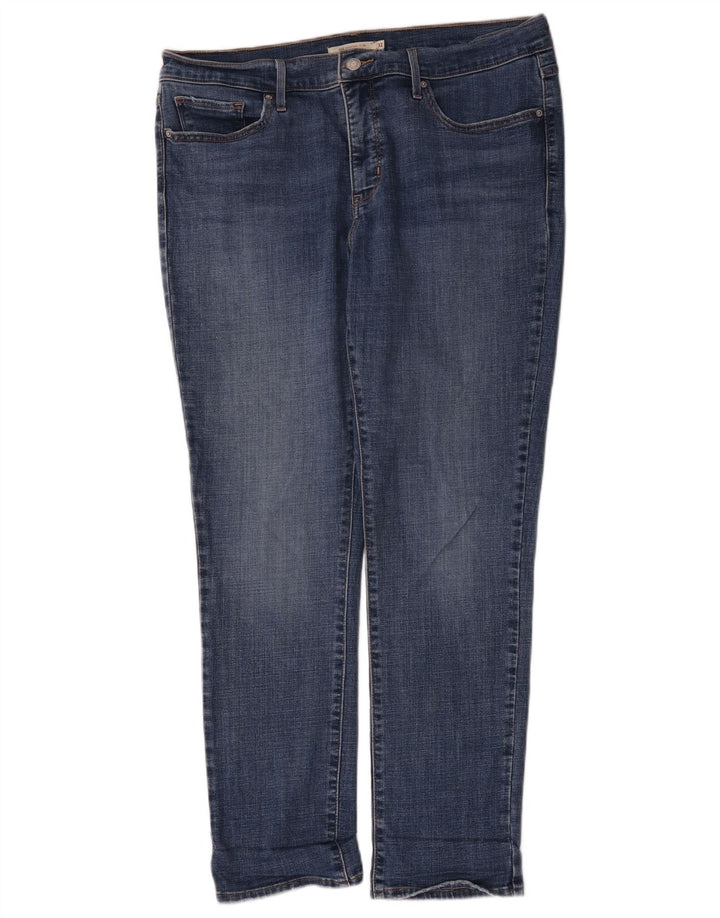 Levi's Donna 312 Shaping Slim Jeans W32 L30 Cotone Blu