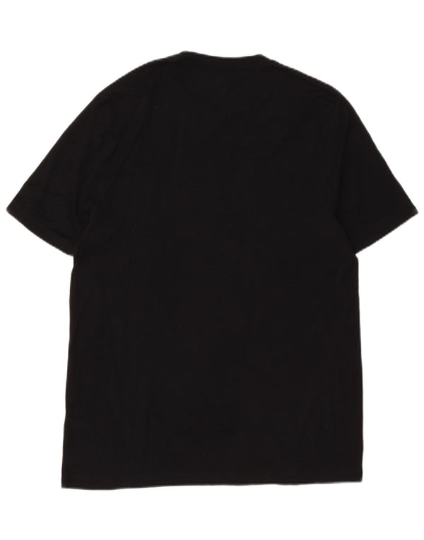 T-shirt grafica da uomo Dkny Top piccola in cotone nero