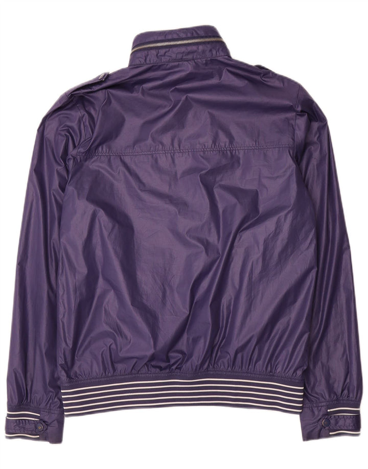 Giacca antipioggia militare con cappuccio da uomo Converse UK 38 poliestere viola medio