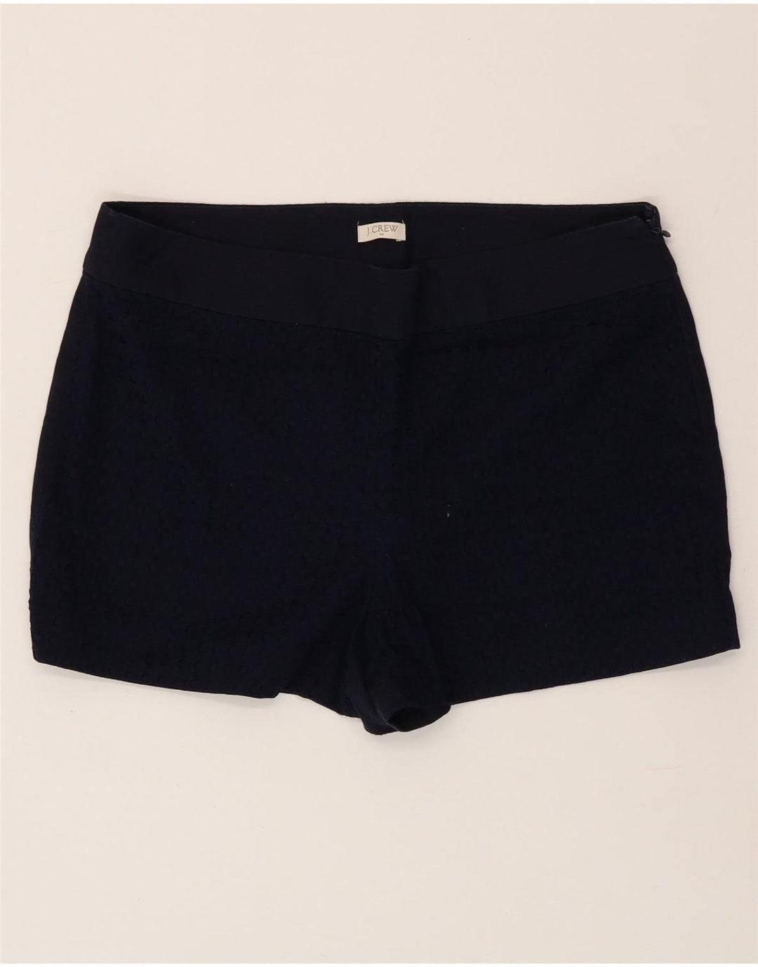 Pantaloni caldi da donna J. Crew US 10 Large W32 cotone blu navy