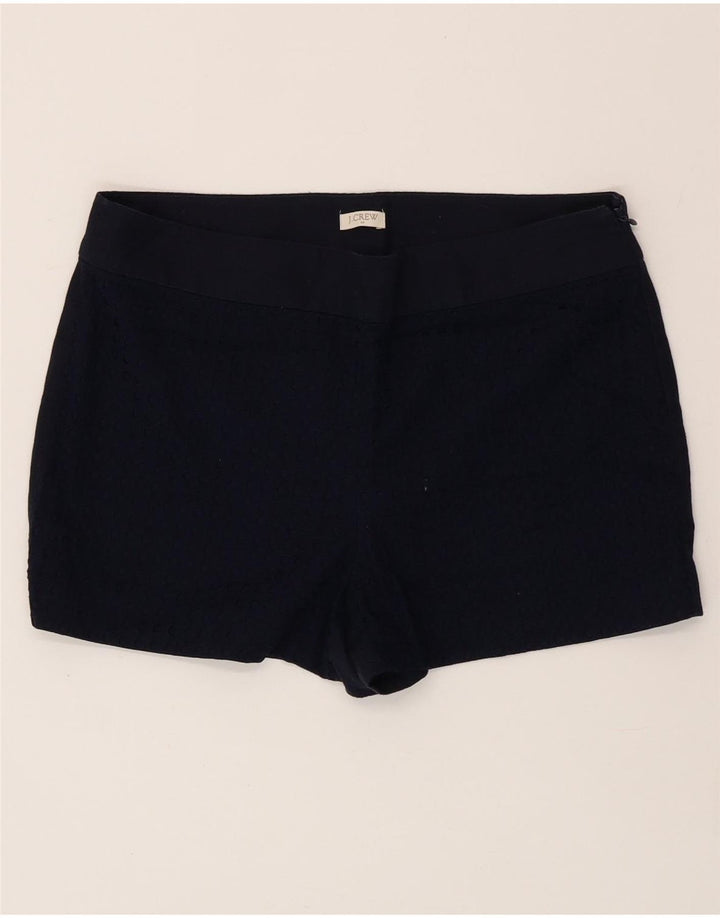 Pantaloni caldi da donna J. Crew US 10 Large W32 cotone blu navy