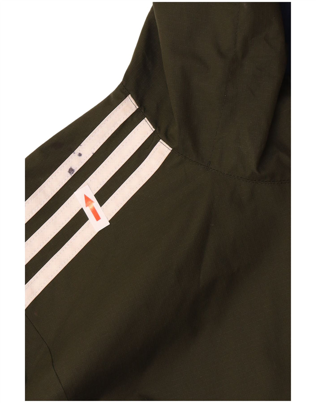 Giacca bomber reversibile da uomo con cappuccio Adidas UK 36 Small Khaki Poliestere