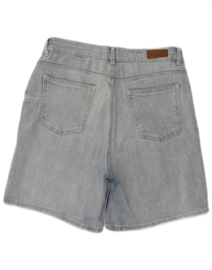 Pantaloncini di jeans da donna Fat Face UK 12 medi W30 cotone blu