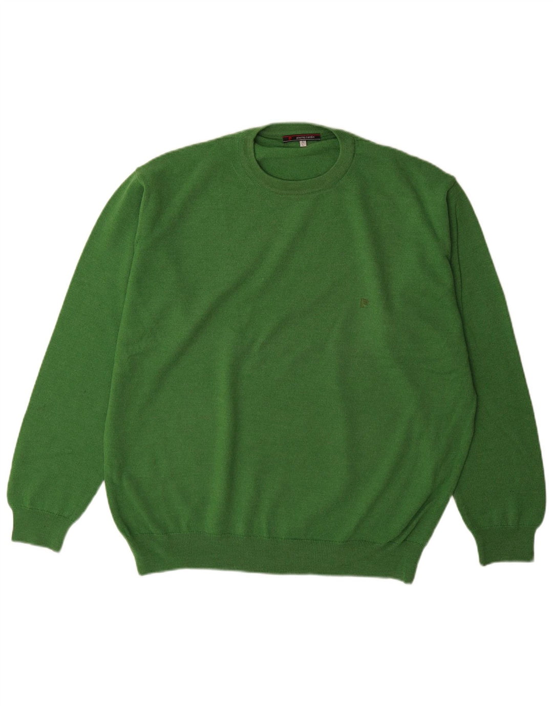 Maglione maglione girocollo da uomo Pierre Cardin grande verde