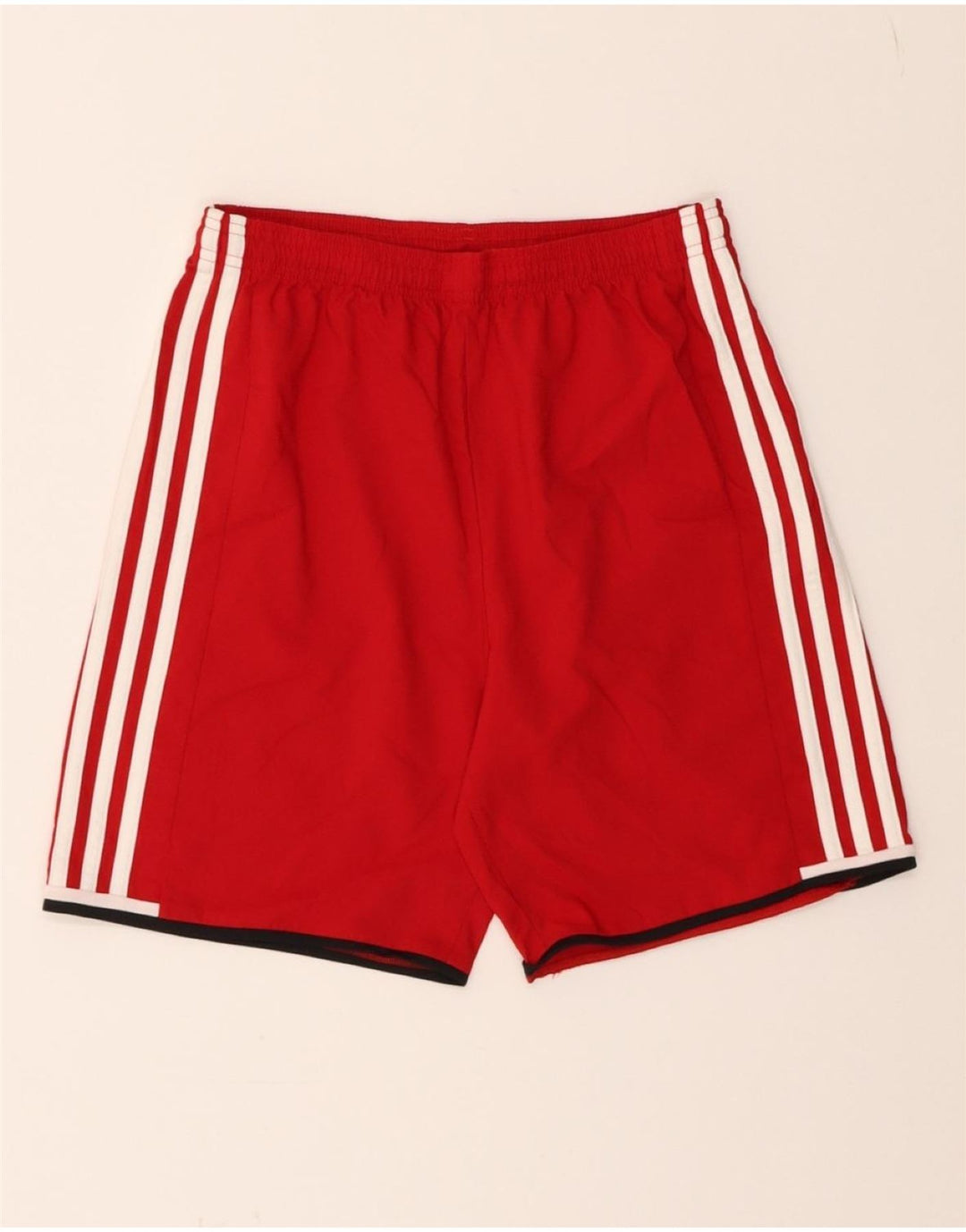 ADIDAS Boys Adizero Sport Shorts 13-14 Years Red Polyester Vintage Adidas and Second-Hand Adidas from Messina Hembry 