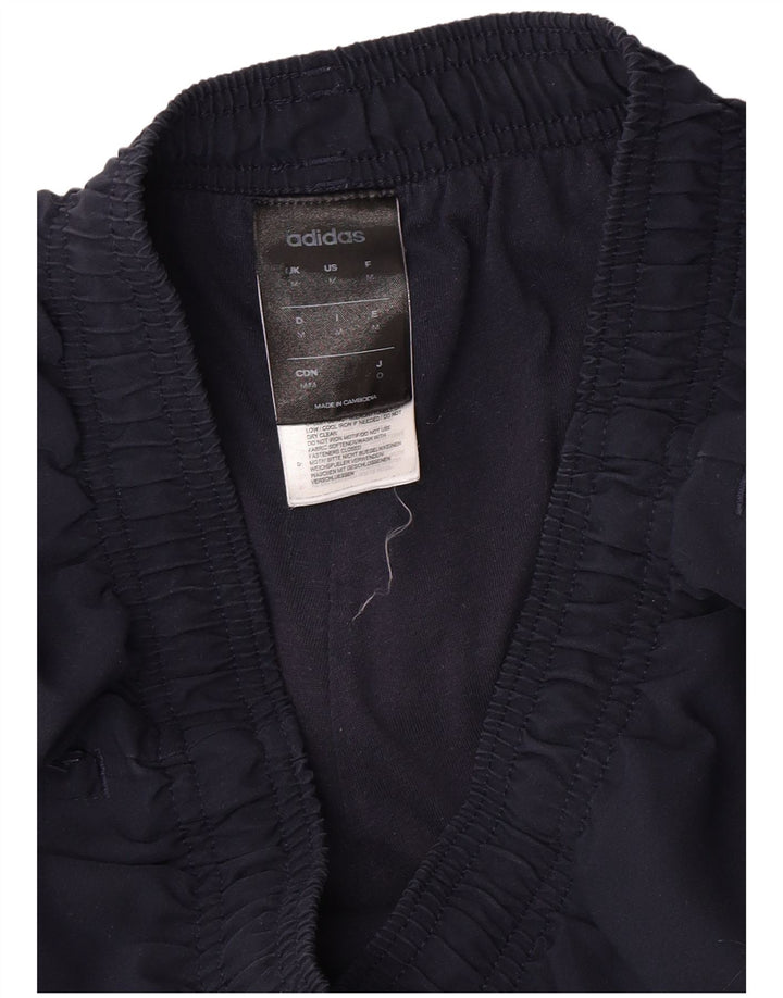 Pantaloni da tuta da uomo Adidas Joggers medi in poliestere blu navy