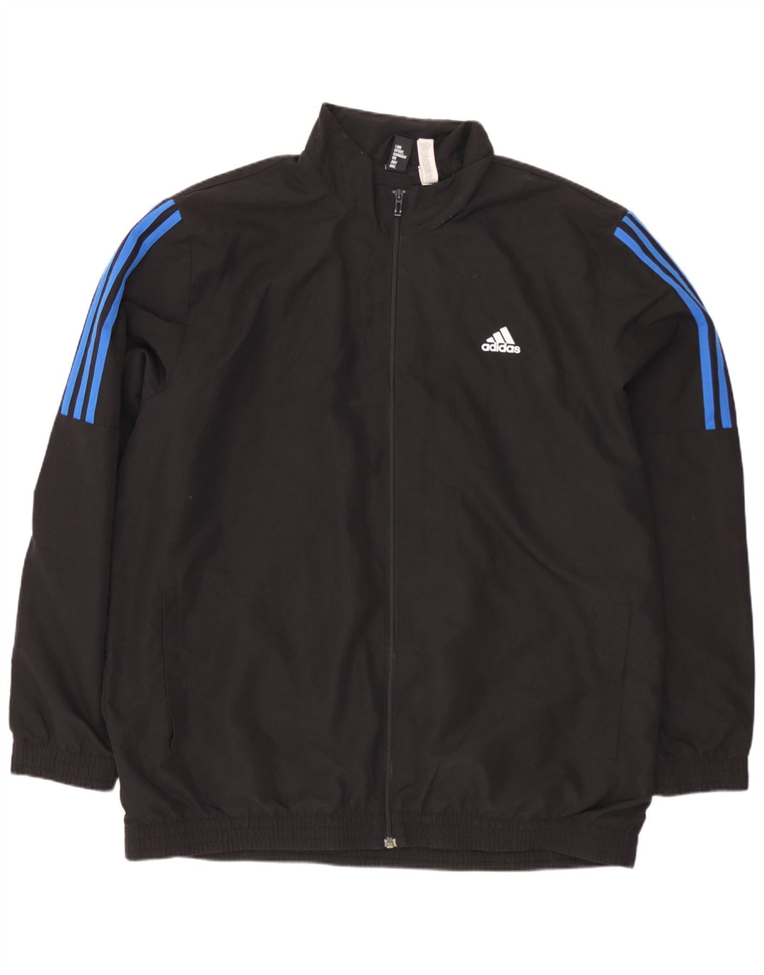 Giacca da tuta da uomo Adidas UK 48/50 XL poliestere nero