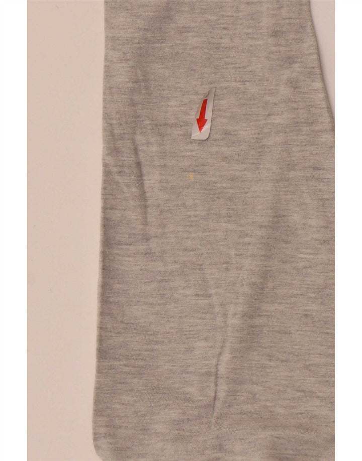 Maglia Uomo Sergio Tacchini Manica Lunga IT 46 Small Cotone Puntinato Grigio