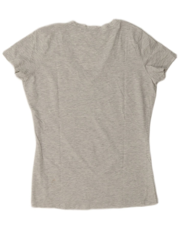 T-shirt grafica da donna Guess Top UK 14 Grigio medio chiazzato