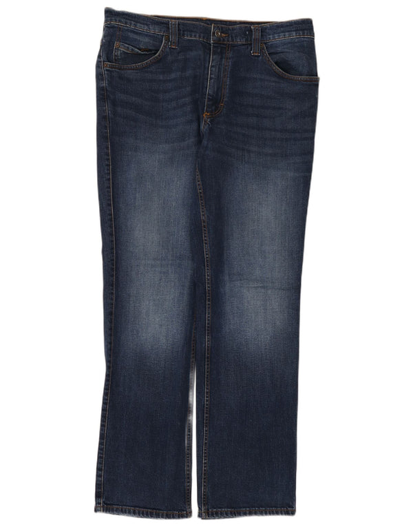 Jeans dritti da uomo Mustang Oklahoma W36 L32 cotone blu