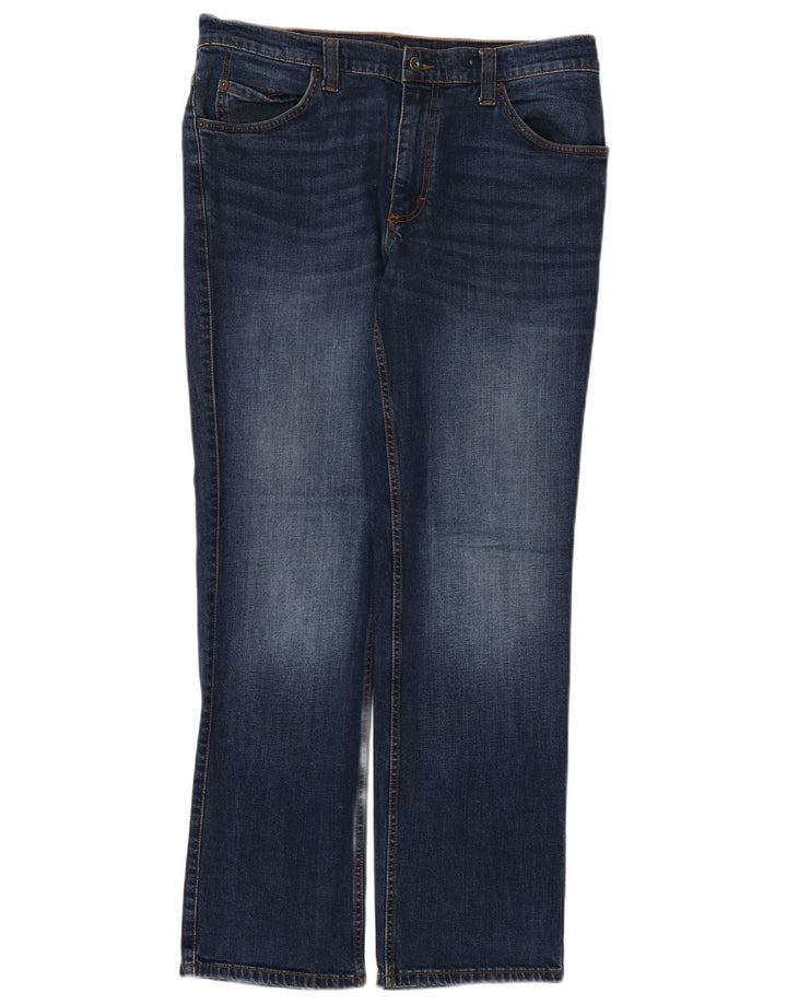 Jeans dritti da uomo Mustang Oklahoma W36 L32 cotone blu