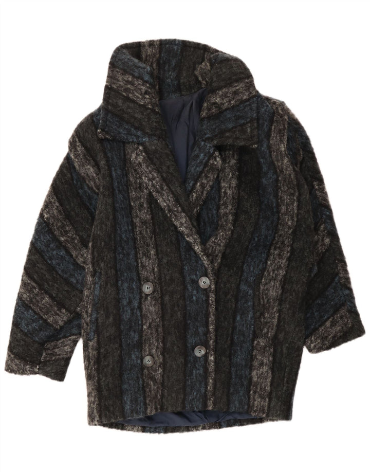 Cappotto Doppiopetto Donna Arezia IT 42 Medio Righe Multicolore
