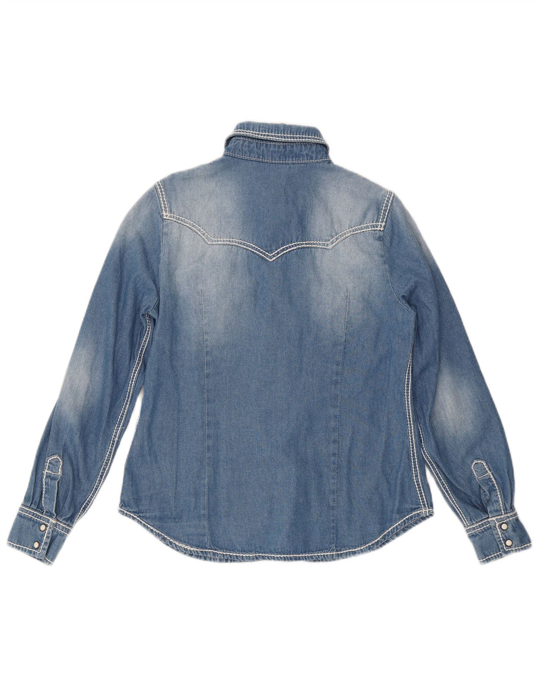 Camicia in denim da donna Arizona UK 14 grande cotone blu