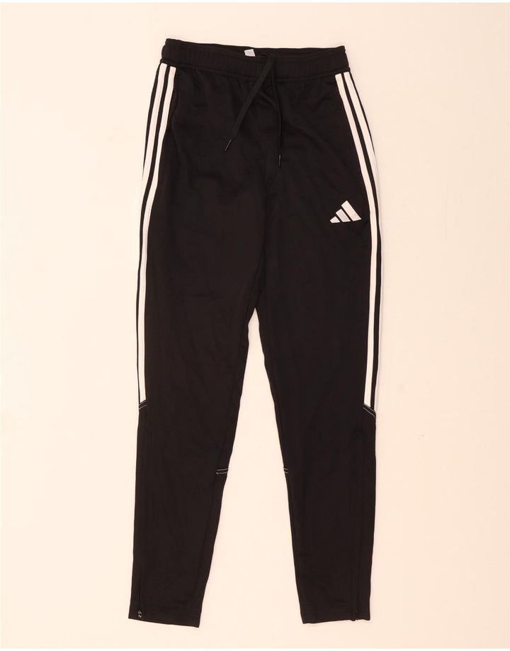 Pantaloni da tuta ADIDAS Aeroready da donna UK 8 Small Poliestere nero