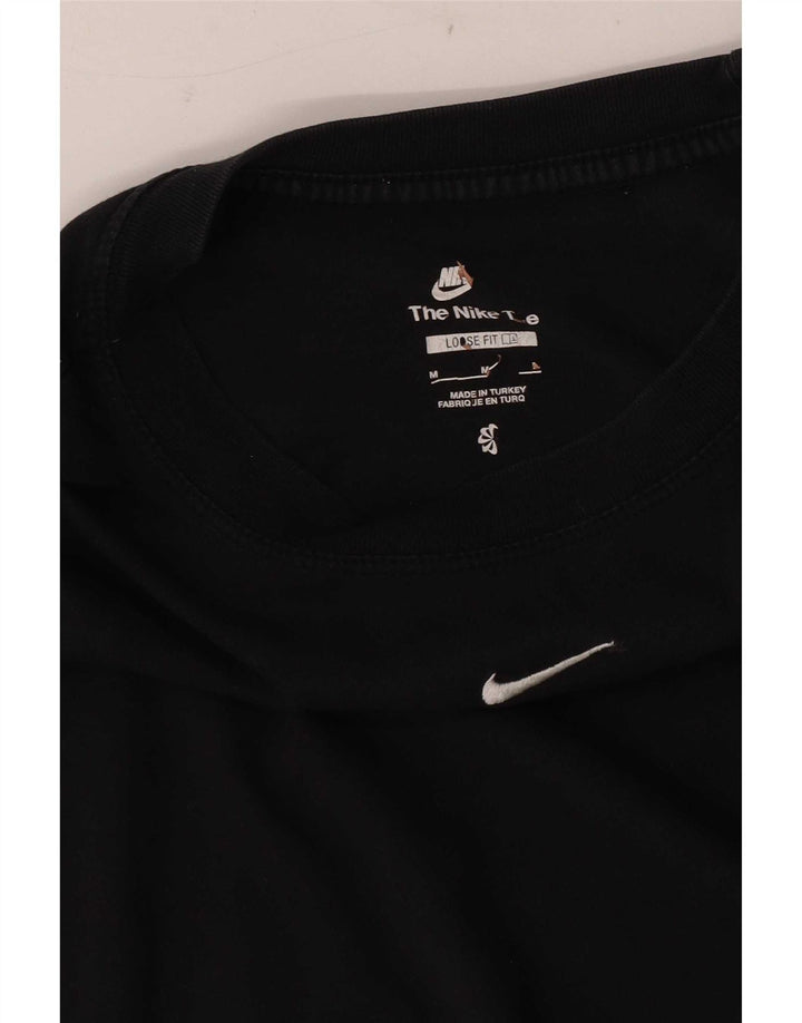 T-shirt Nike da uomo dal taglio ampio, media, nera