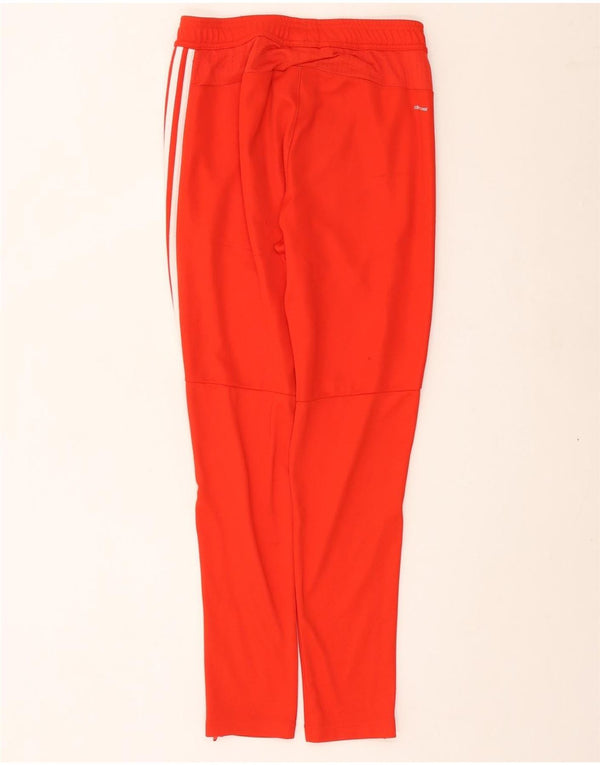 Pantaloni da tuta ADIDAS Climacool da donna UK 10 piccoli poliestere rosso