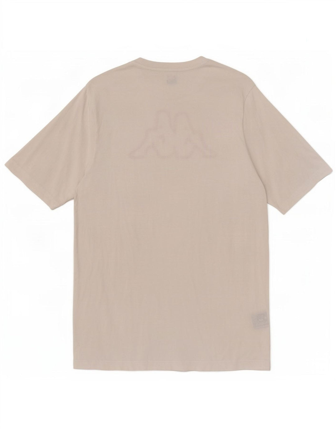 T-shirt grafica da uomo Kappa Top grande in cotone bianco