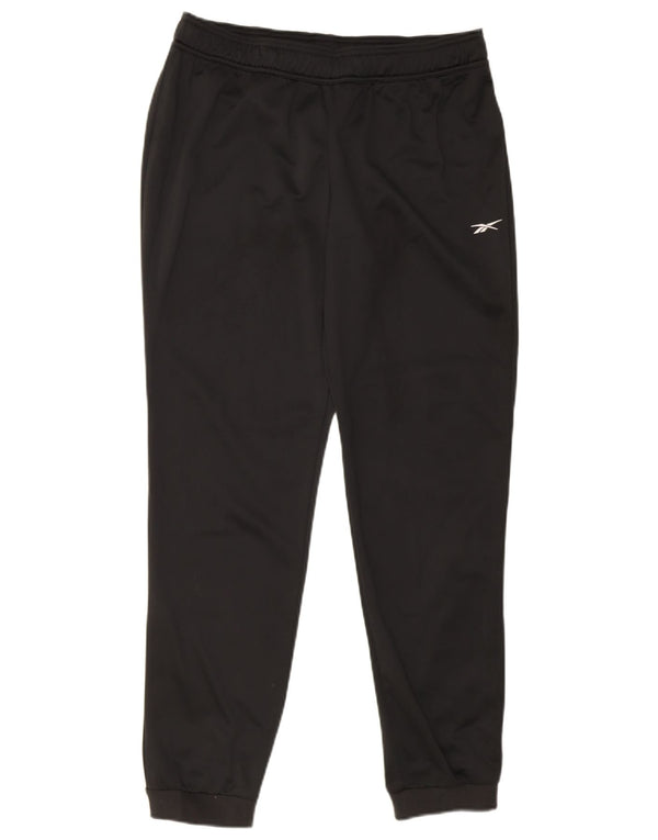 Pantaloni da tuta da donna Reebok Joggers UK 12/14 Medium Nero Poliestere