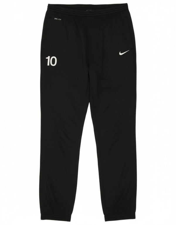 Pantaloni da tuta da uomo Nike Joggers medi neri poliestere sportivi