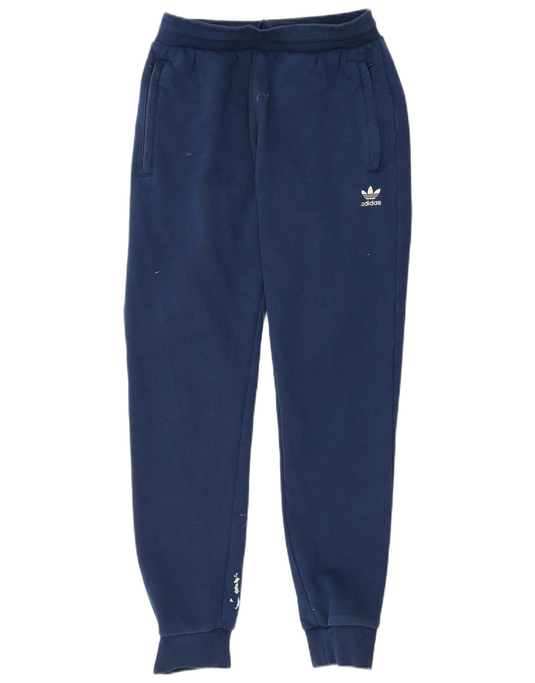 Pantaloni da tuta da uomo Adidas Joggers medi in cotone blu navy