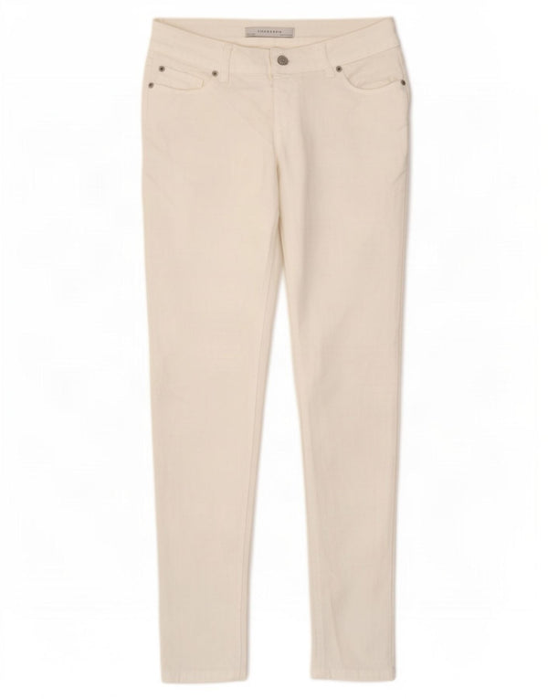 Jeans skinny da donna Zara EU 40 medi W30 L30 cotone bianco