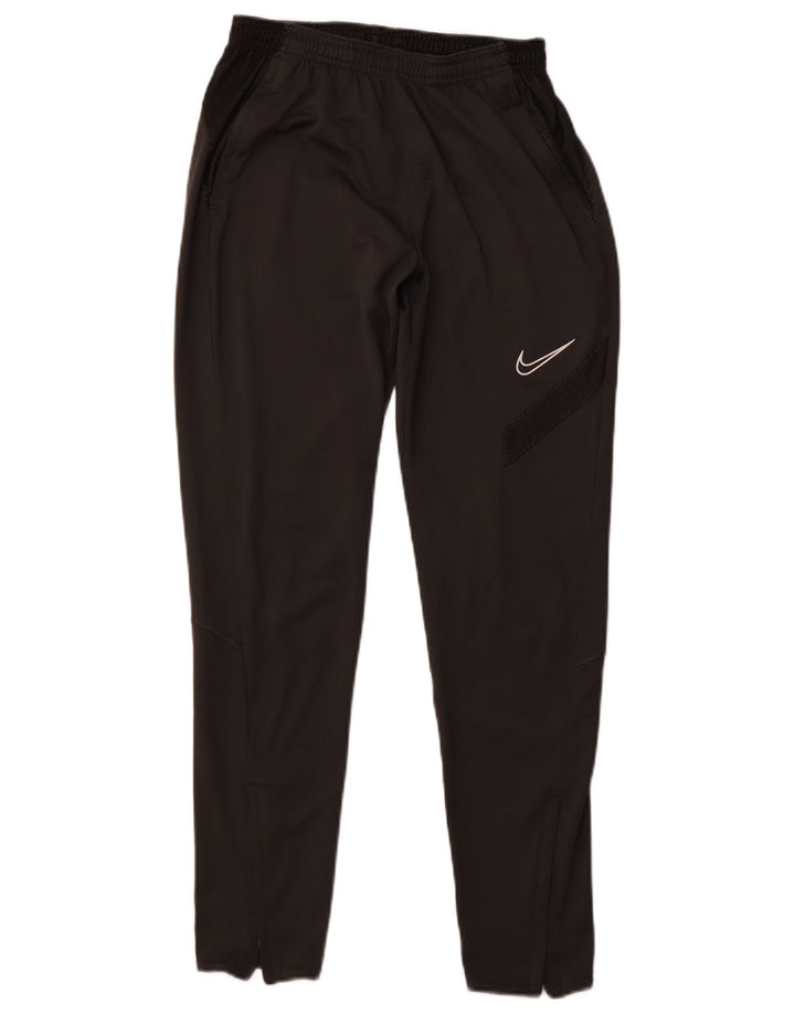 Pantaloni da tuta da uomo NIKE Dri Fit piccoli in poliestere nero
