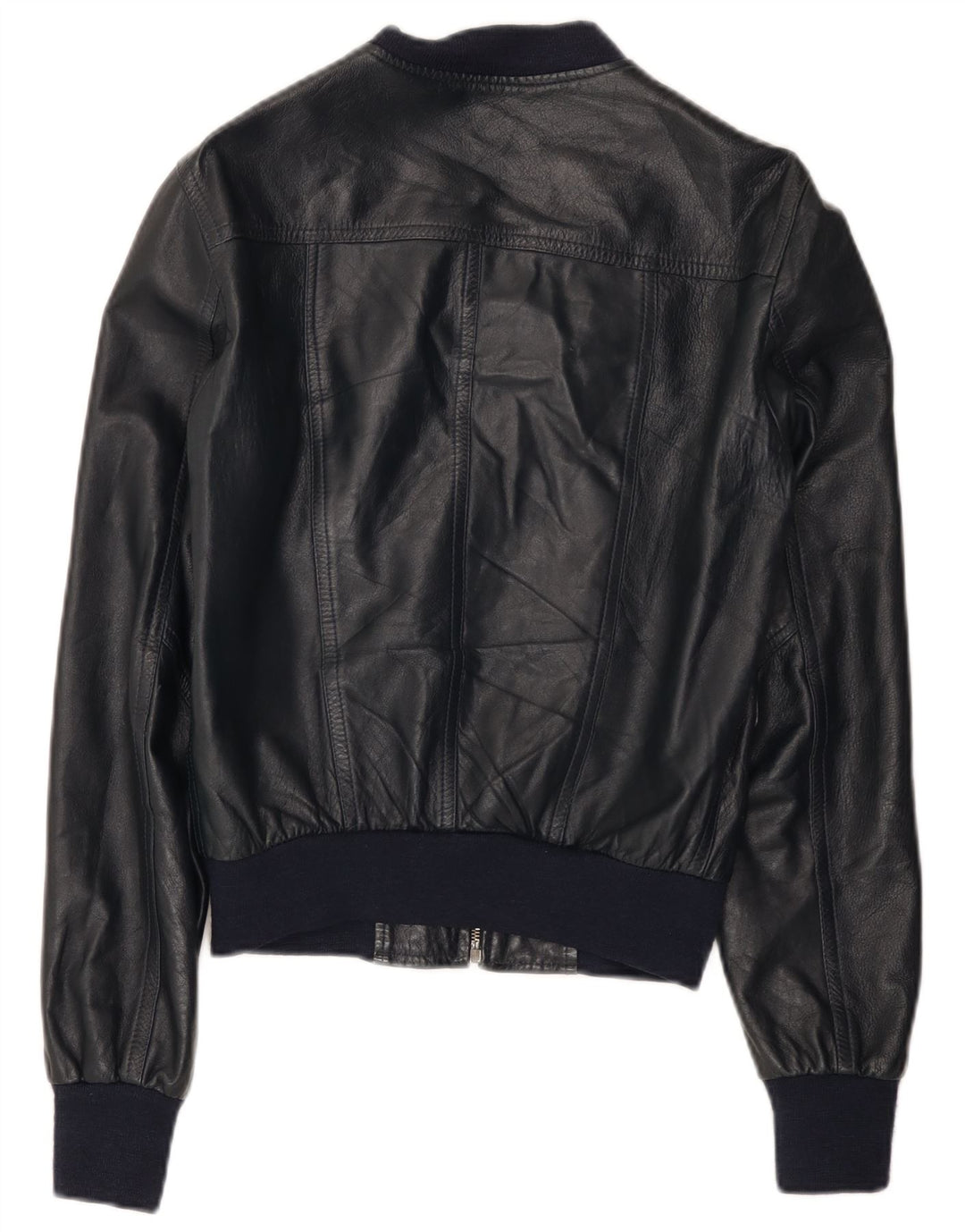 Giacca in pelle da donna Imperial UK 12 Pelle media blu navy