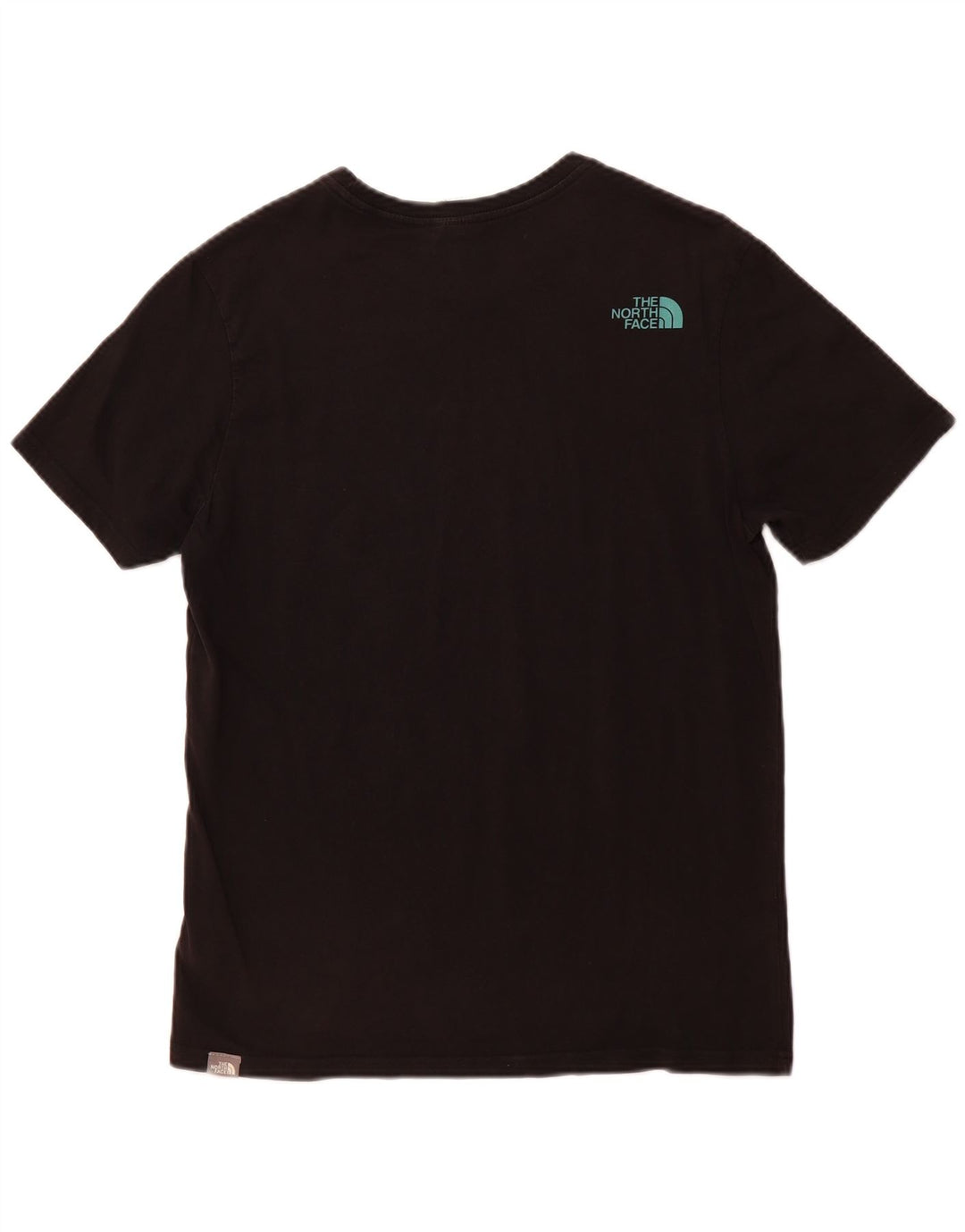 THE NORTH FACE Mens Graphic T-Shirt Top Medium Black Cotton