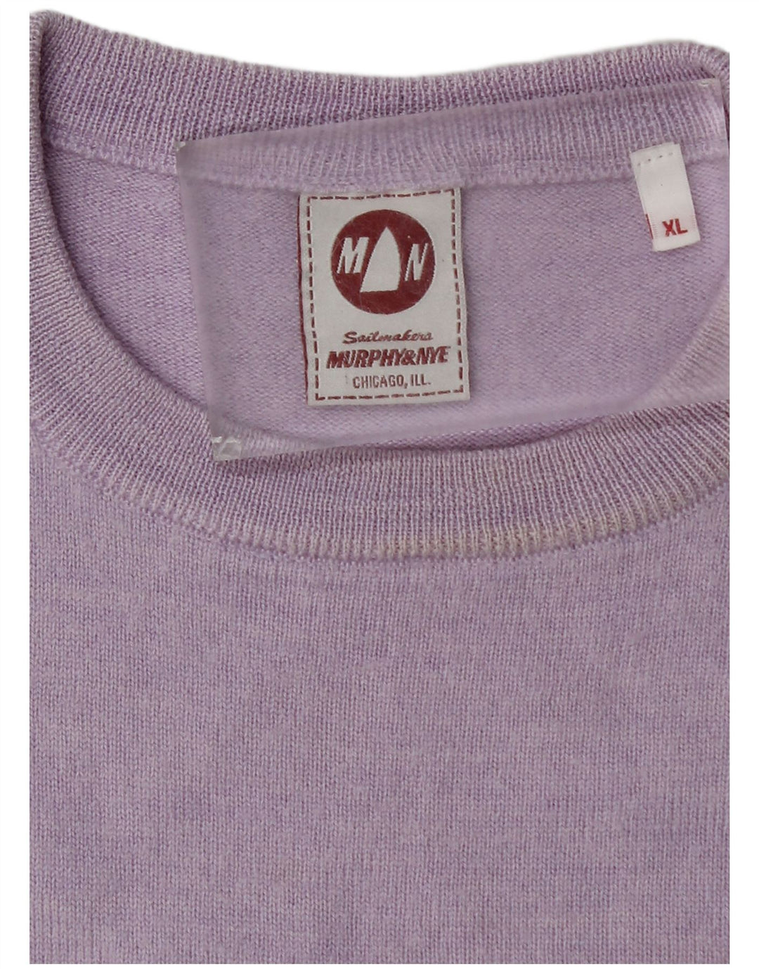 Maglione girocollo da uomo Murphy & Nye Sailmakers XL viola