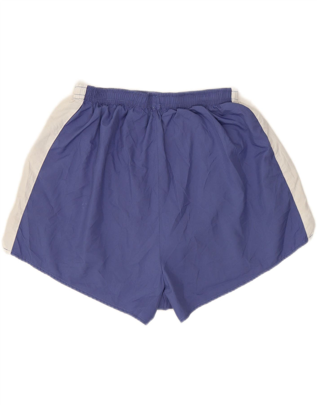 Pantaloncini sportivi NIKE da donna Dri Fit US 8/10 poliestere color block blu medio