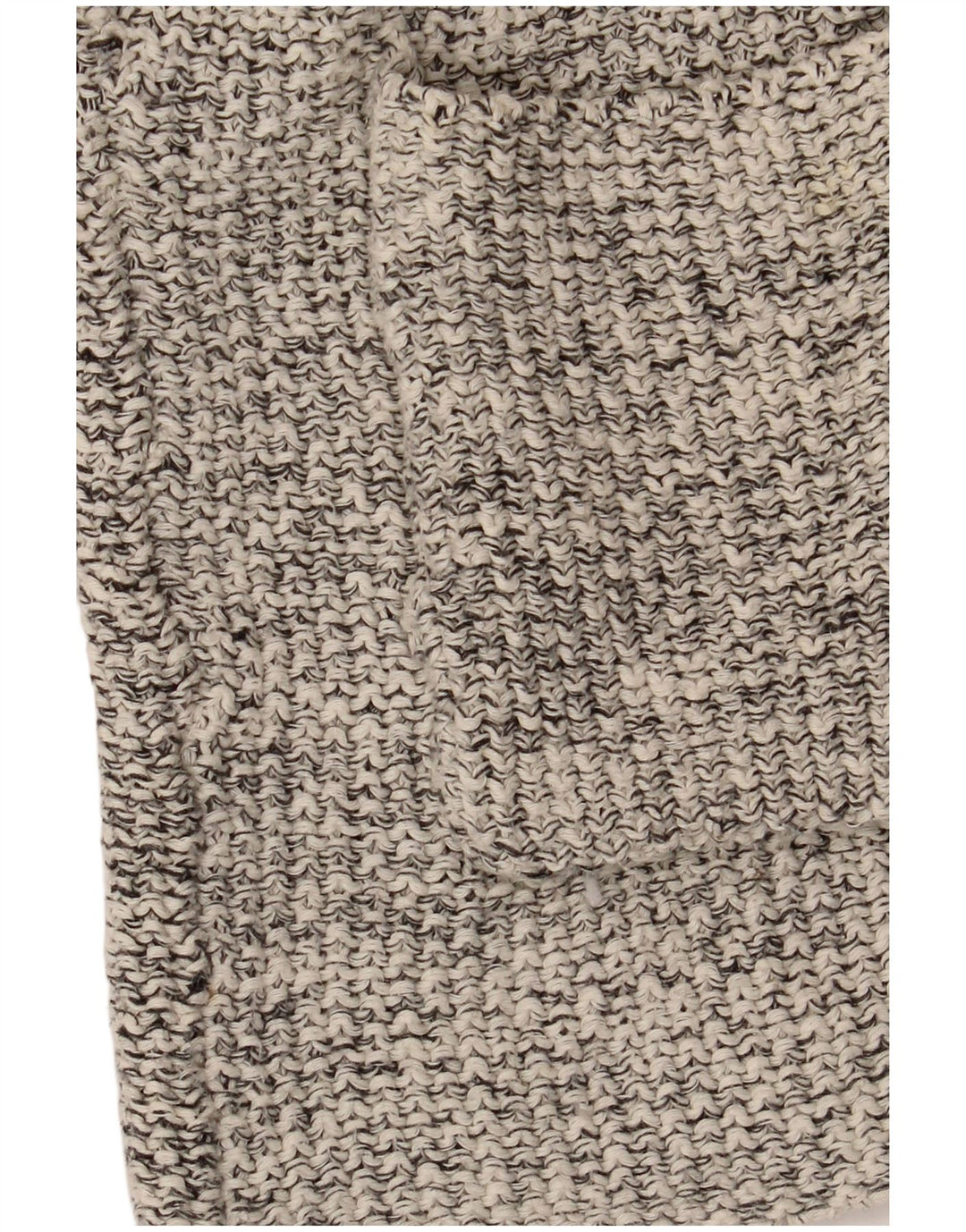 Maglione cardigan aperto da donna Zara UK 14 Grigio medio screziato