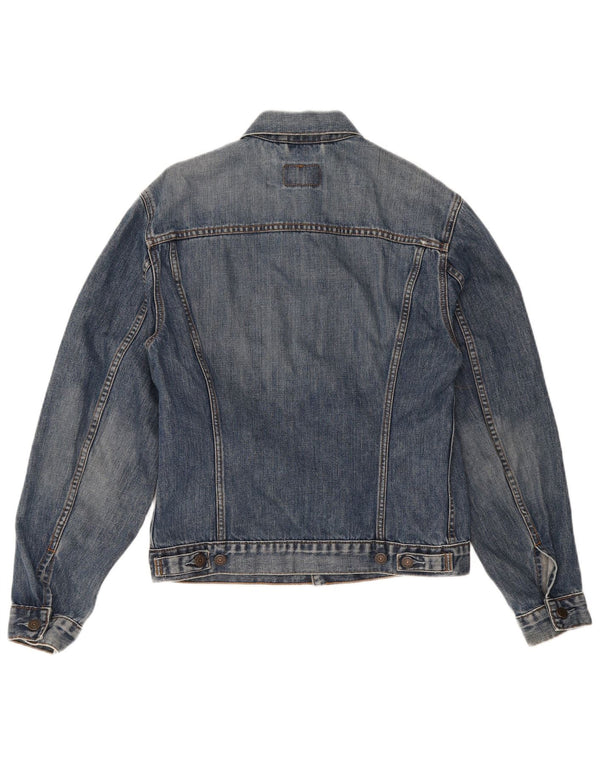 Giacca di jeans da donna Levi's UK 14 grande cotone blu