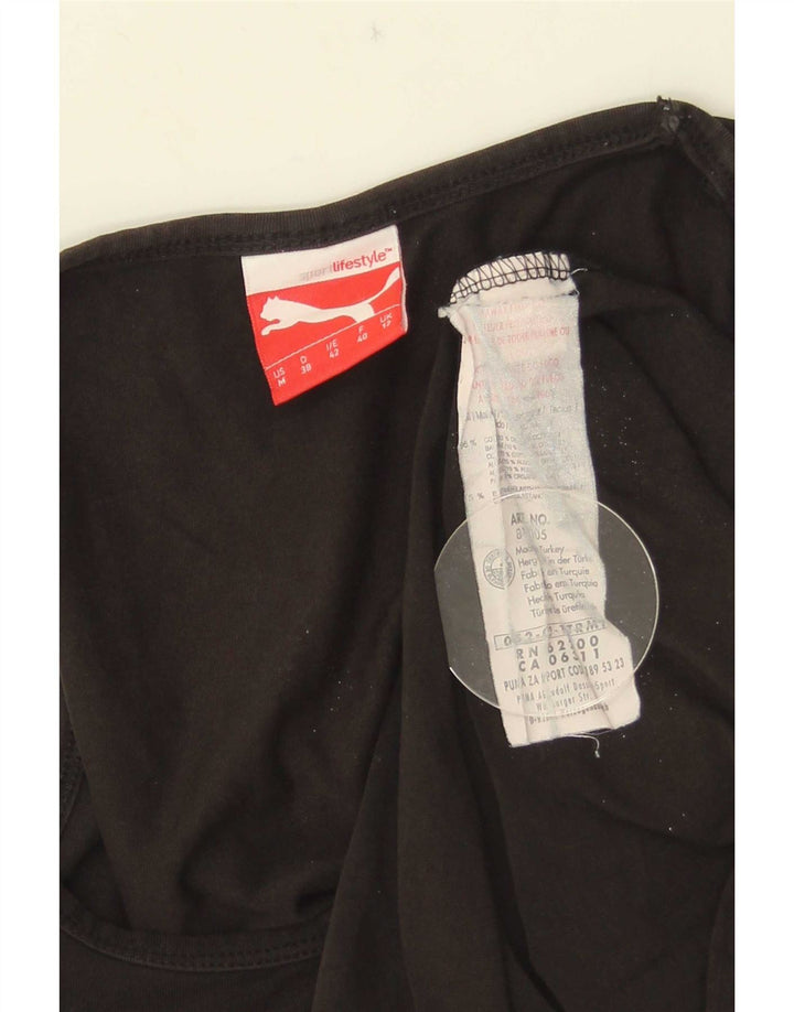 Canotta da donna Puma UK 12 medio cotone nero