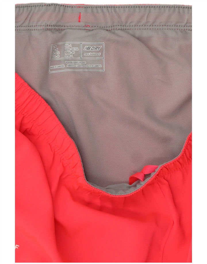 Pantaloncini sportivi da donna New Balance UK 14 Large Rosa Poliestere