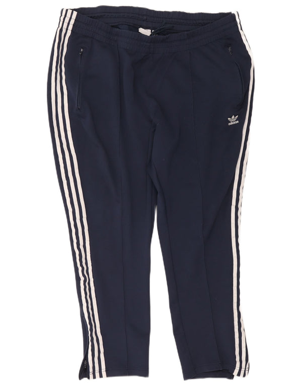 Pantaloni da tuta da donna Adidas UK 28/30 3XL Cotone blu navy