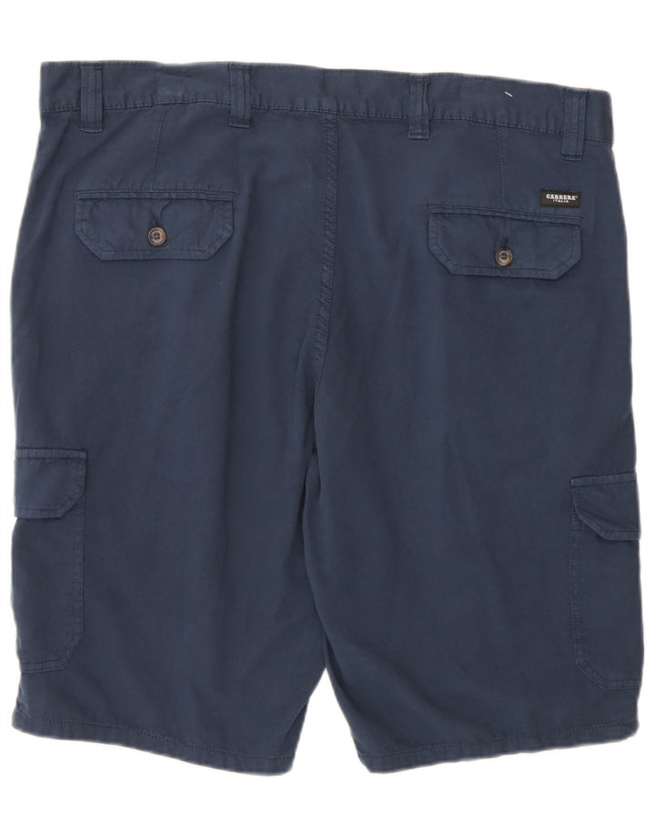 Pantaloncini cargo da uomo Carrera IT 52 XL W36 Blu Navy Cotone