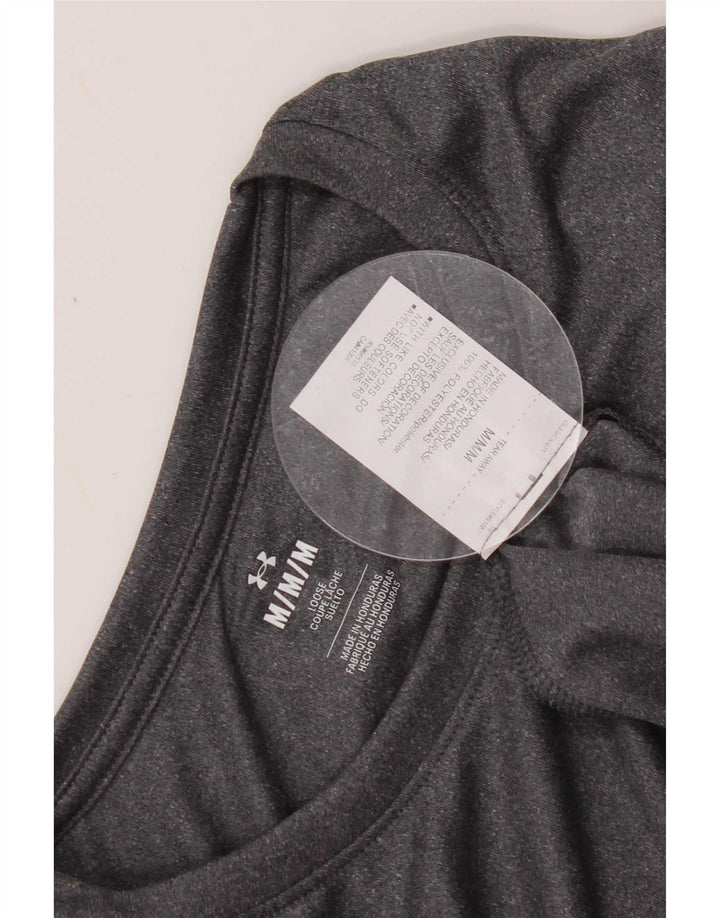 Maglietta da donna Under Armour Top UK 14 Poliestere grigio medio