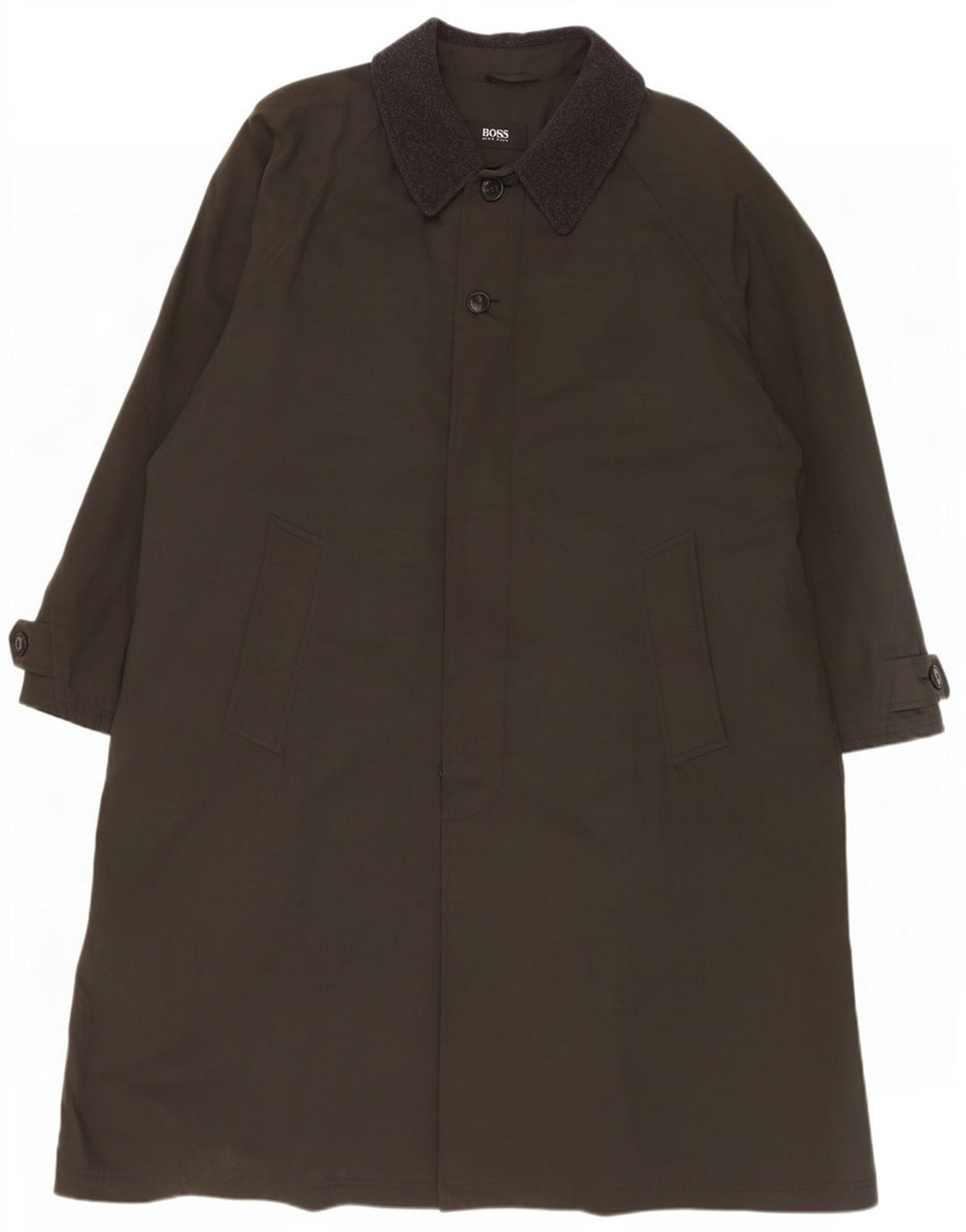 Cappotto da uomo Hugo Boss EU 54 2XL cotone kaki
