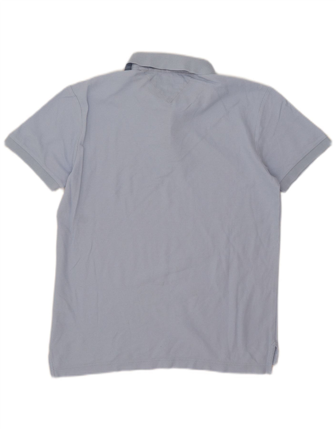 Polo da uomo vestibilità regolare Tommy Hilfiger in cotone blu medio
