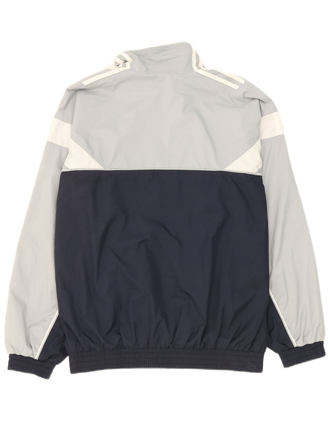 Giacca da tuta da uomo Adidas UK 38/40 Medium Blu Navy Colourblock