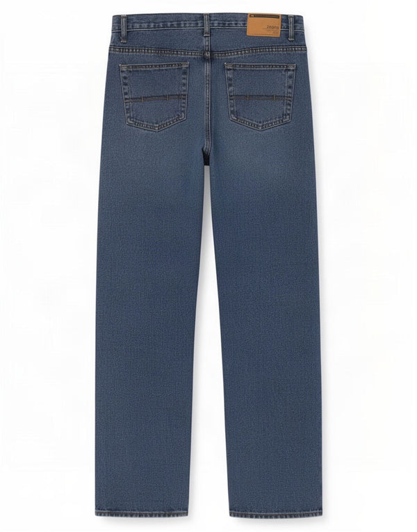 Jeans dritti da uomo Marks & Spencer W36 L31 cotone blu