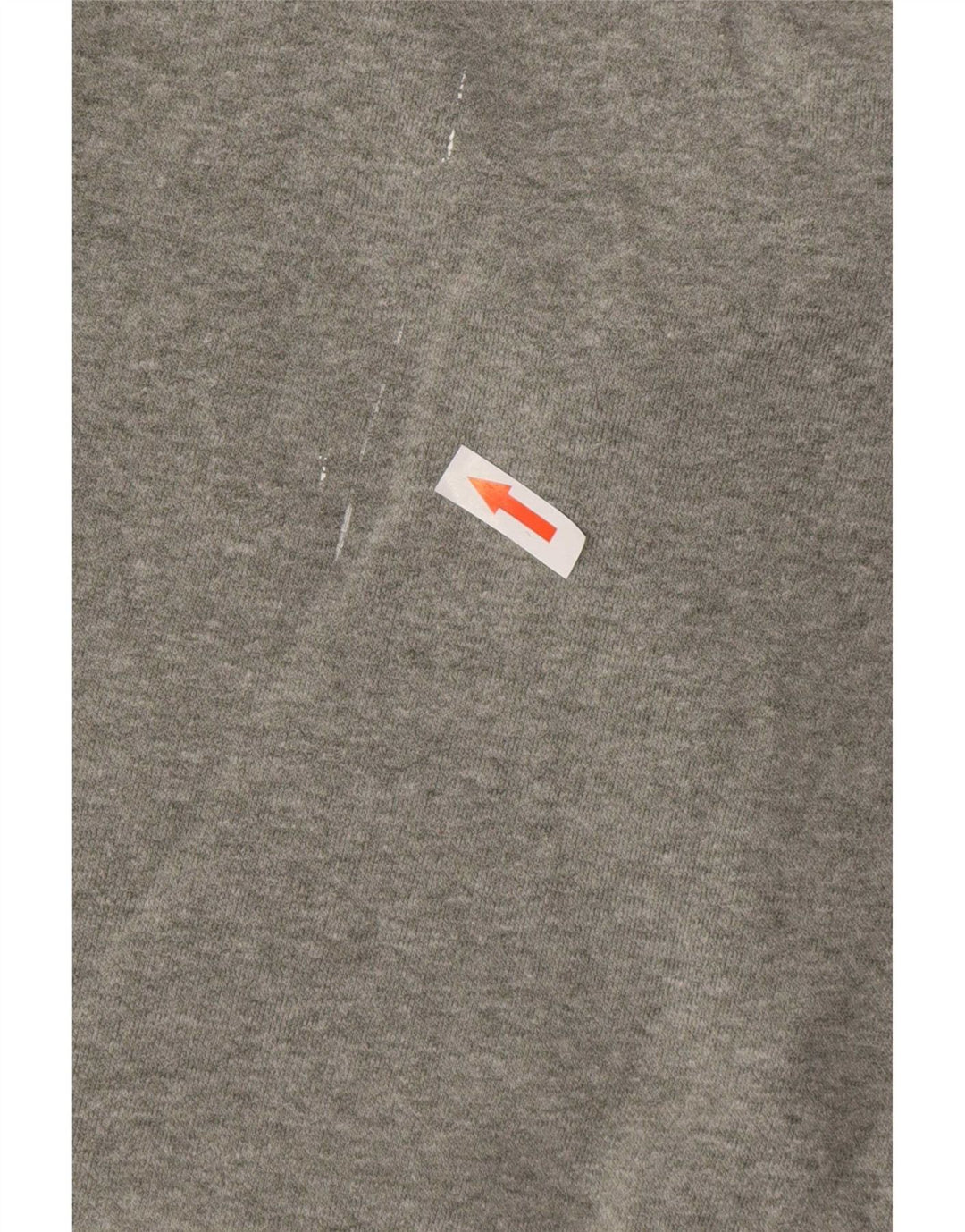 Felpa Columbia da donna con zip e collo, UK 14, cotone grigio medio
