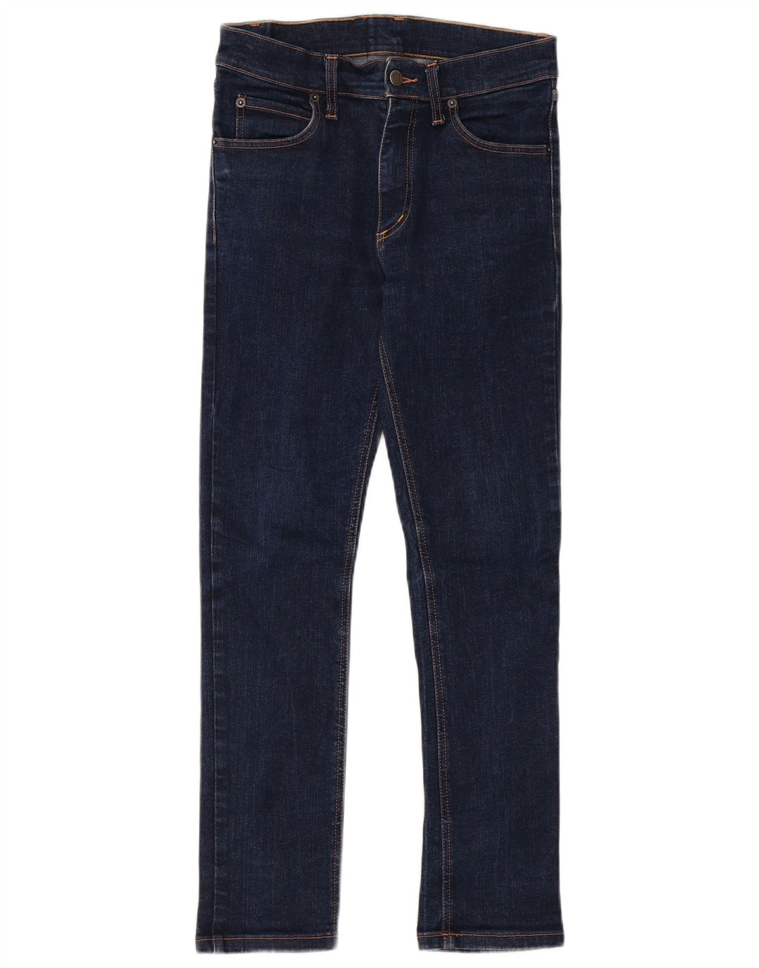 CHEAP MONDAY Jeans skinny da donna W33 L28 cotone blu navy