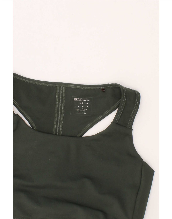 Mountain Warehouse Reggiseno sportivo da donna Top medio in poliestere kaki sportivo