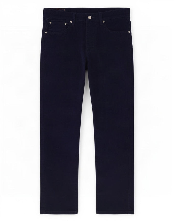 Pantaloni Levi's Uomo 511 Slim in velluto a coste W32 L30 Blu Navy