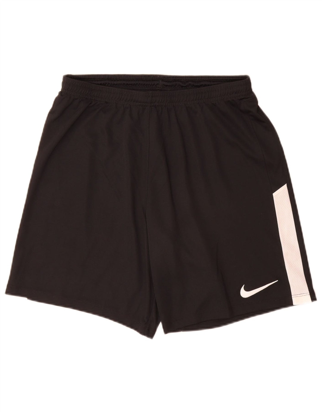 Pantaloncini sportivi Nike Dri Fit da uomo, colore nero medio, in poliestere color block