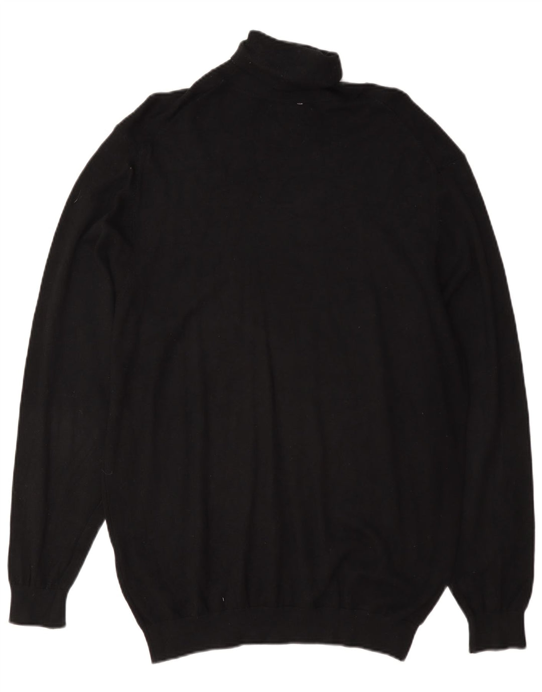 Maglione Zara da uomo con collo alto e maglione grande in viscosa nera