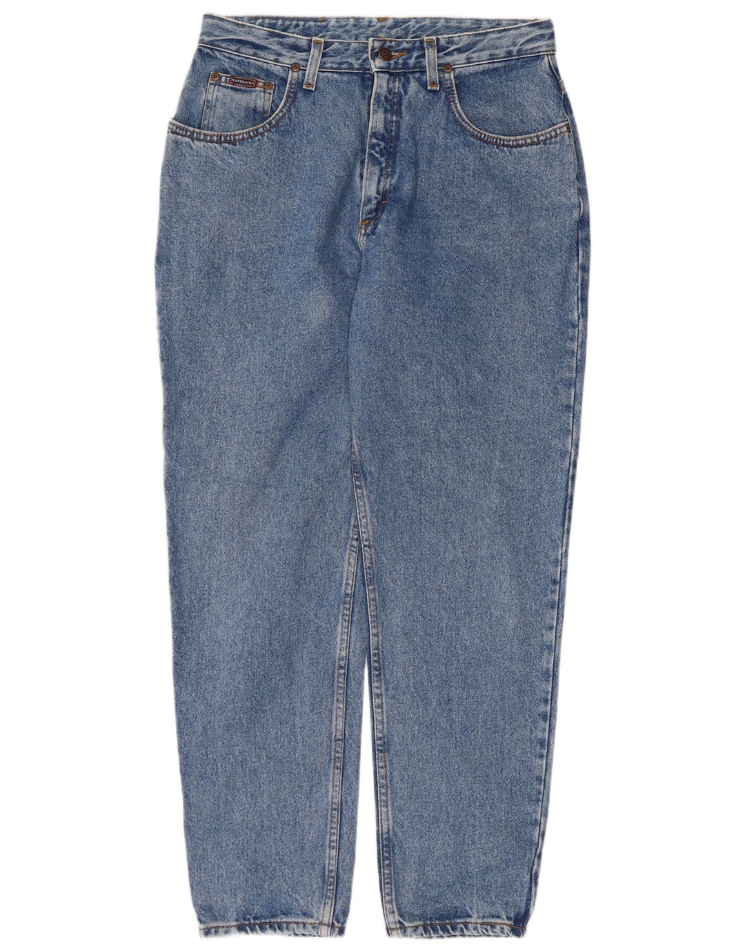 MAVERICK Jeans affusolati con perle da uomo W34 L29 Blu