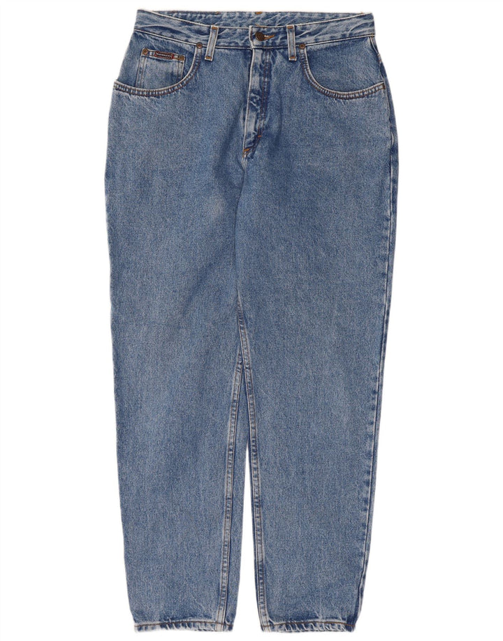 MAVERICK Jeans affusolati con perle da uomo W34 L29 Blu