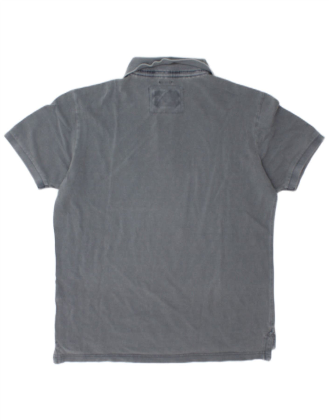 Polo da uomo slim fit Henry Cottons in cotone grigio medio